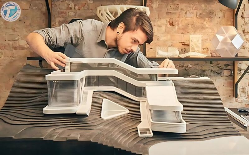 Máy in 3D ứng dụng trong ngành xây dựng